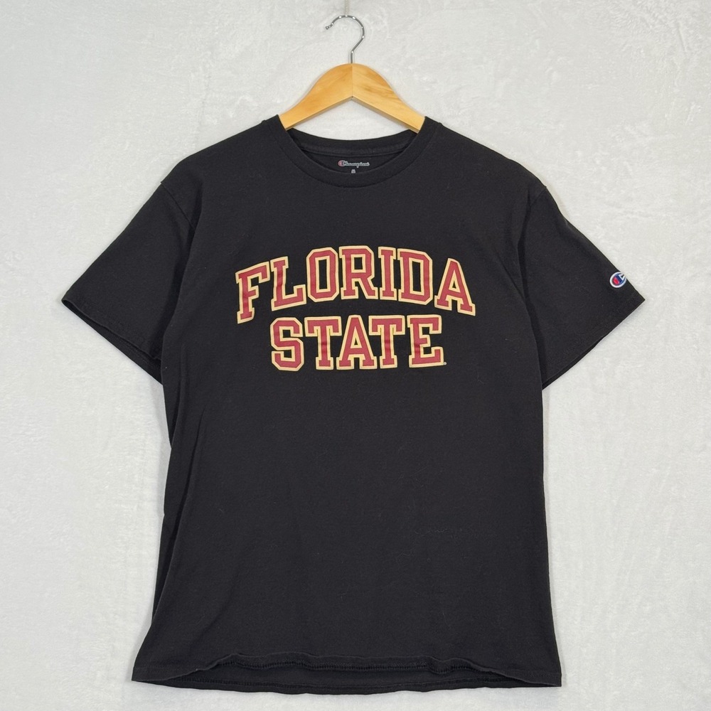 Champion Black Florida State T-Shirt Medium